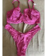 VICTORIAs SECRET DREAM ANGELS push up without Padding Bra thong set 38DD... - $45.53