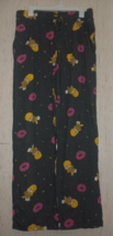 Nwt Mens Homer Simpson Sprinkles &amp; Doughnuts Knit Pajama / Lounge Pants Size L - £22.03 GBP