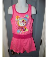 Sanrio Hello Kitty w/Back Ruffle Romper Size XS (4/5) Girl&#39;s NWOT - £13.72 GBP