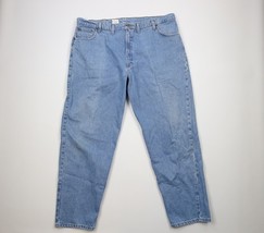 Vintage Y2K 2000 Carhartt Mens 46x32 Distressed Spell Out Straight Leg J... - $54.40