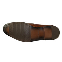 Men's Shoes Steve Madden Soft Leather upper Slip On Penny Acheron Brandy image 9