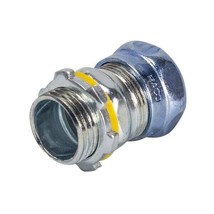 Hubbell-Raco 1 in. EMT Non-Insulated Raintight Compression Connector 2904RT-5 - $12.38