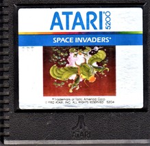 Atari 5200 - Space Invaders Cartridge Game 1982 - £15.72 GBP