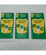(3) Vintage GSC Extra Profit Hybrid Corn Data Memo Notebooks Illinois  - $169.16 MXN