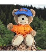 Denver Broncos Teddy Bear w. Hat Rare Vintage 1983 Trudy Stuffed Toy Plush - $23.99