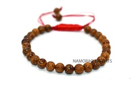 Natural Mariyam Jasper 6x6 mm Beads Thread Bracelet ATB-5 - £7.24 GBP
