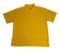 UltraClub Mens Cool &amp; Dry Gold Work Golf Polo Shirt Sz 2XL - £12.39 GBP