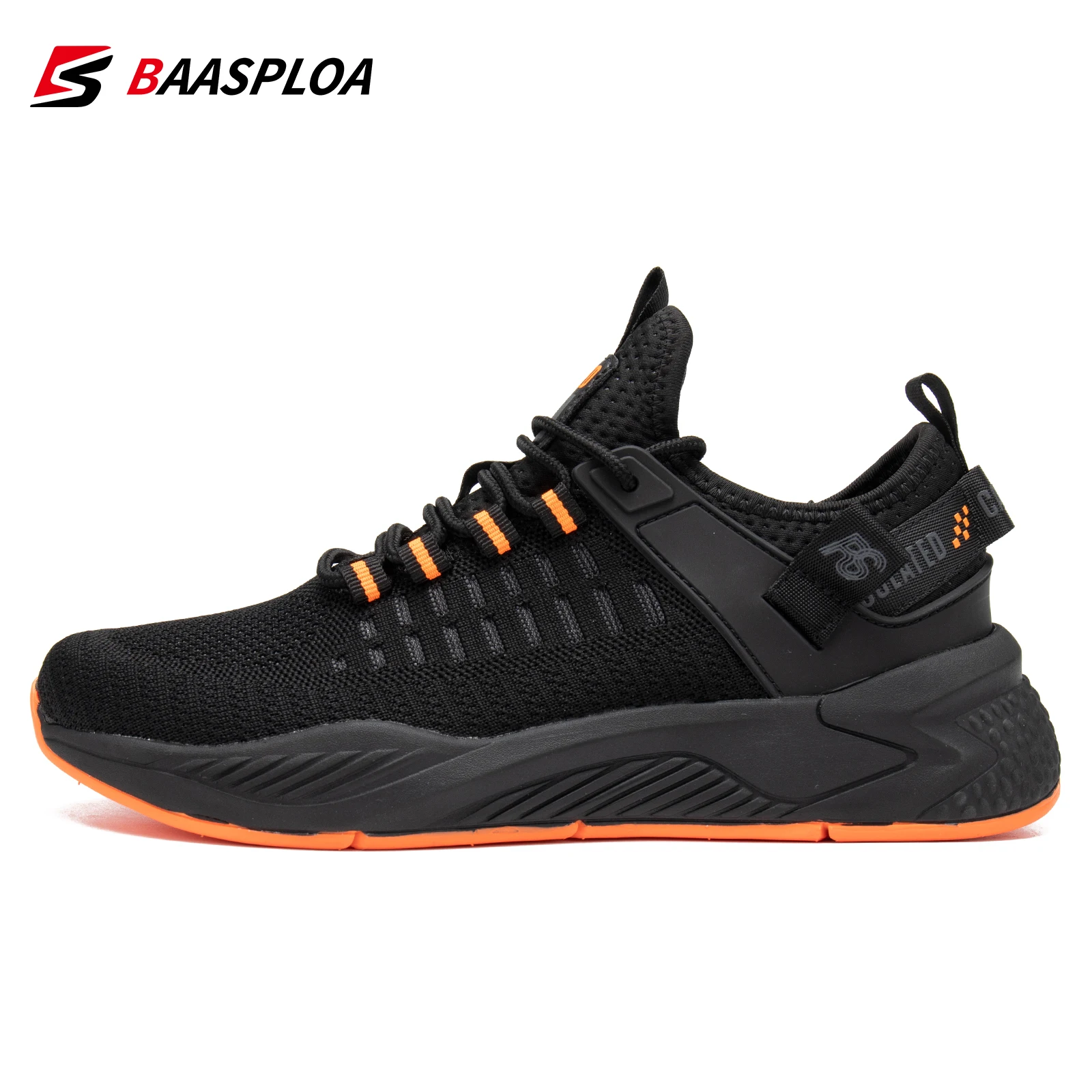 Best Sneakers Baasploa Men&#39;s Running Shoes Lightweight    Wear-resistant Casual  - £58.47 GBP