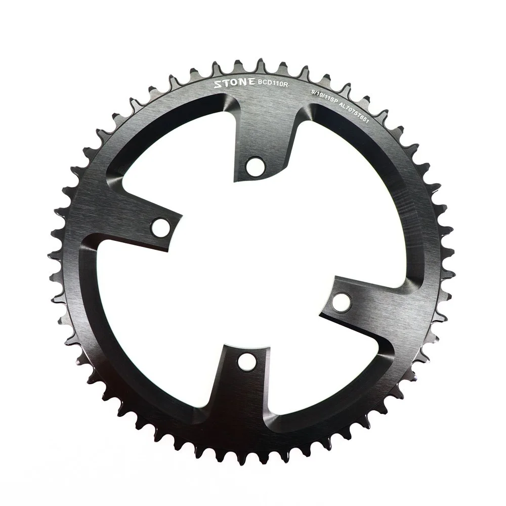 Stone 110 BCD Round Chainring for Shimano 105 R7000 R8000 R9100 34T 36T 38T 40T  - £109.51 GBP