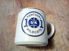 Vintage University of Kentucky Wildcats Basketball 1986 Ceramic Coffee Mug - £14.24 GBP