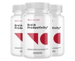 3 Pack Noocube Brain Productivity Pills, Cognitive &amp; Memory Support 180 ... - $64.99