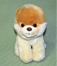 BOO Gund World&#39;s Cutest Dog 9&quot; Plush Stuffed Animal Toy 4037476 Tan Pomeranian - £7.18 GBP