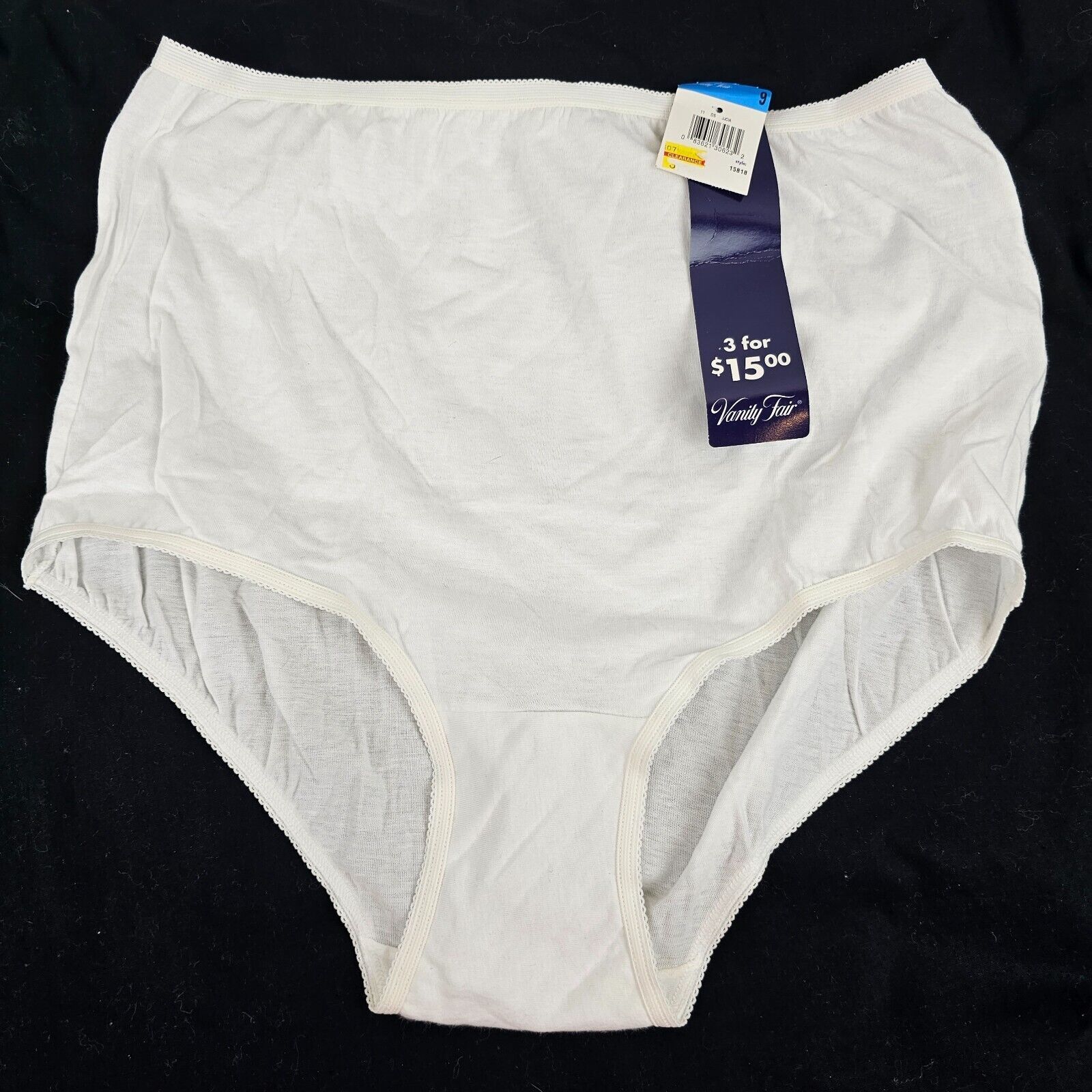 New Womens Warner's Perfect White Satin Full Brief Panty Underwear