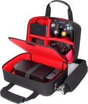 Usa Gear Carrying Case Compatible With Nintendo Switch, Gamecube, Red - £40.67 GBP