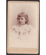 Sara (or) Isara Norris CDV Photo of Pretty Little Girl - Carrington, England - $17.50
