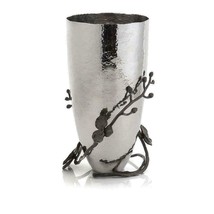 Michael Aram Black Orchid Large Stainless Steel Vase (12.5&quot; Height) - 110711 - £321.49 GBP