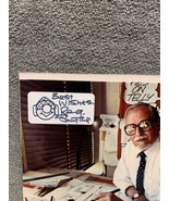 Reg Smythe Andy Capp Comic Signed Autograph Original Photo Art Cartoonis... - $99.00