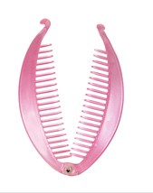 Caravan French Mane Hand Painted Circle Comb, Satin Pink - £14.23 GBP