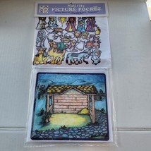 The Nativity Picture Pocket La-Di-Dolls Mini Flannel Board 1996 Ages 3+ ... - £15.92 GBP