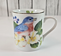 Vintage Bird Cup -The Songbird Collection by Elizabeth Golz Rush Blue Bi... - $109.94 MXN