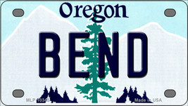 Bend Oregon Novelty Mini Metal License Plate Tag - $14.95
