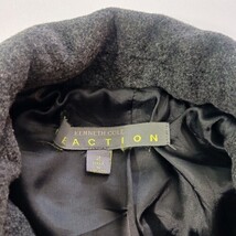 Kenneth Cole Reaction RN#54163 Women's Gray Wool Blend Coat Jacket Size 2 image 4