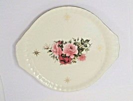 Decorative Plate Victorian Rose Formalities By Baum Bros 8&quot;  x 7&quot;  - £9.71 GBP