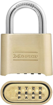 Padlock, Set Your Own Letter Combination Lock, 2 In. Wide, 175DWD, - £27.69 GBP