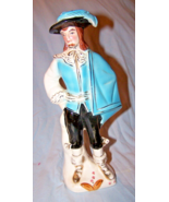 Vintage Kreiss &amp; Co. Musketeer Figurine-Forever Yours Gift Ware-10 inche... - $24.50