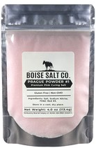 Boise Salt Co. Prague Powder #1 Premium Pink Curing Salt - 4 oz Resealable Pouch - £9.33 GBP