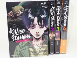 Killing Stalking Psycho Horror Vol.1-4 Comic Complete Set Japanese language Kugi - £67.84 GBP