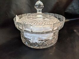 Waterford Millennium Centerpiece Recouvert Bol Père Temps Irlande 1033/2000 - $467.78