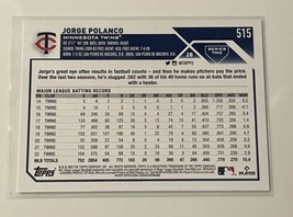 Jorge Polanco - 2023 Topps Update Series 1 Card #374 - MLB Minnesota Twins Card* - $1.99