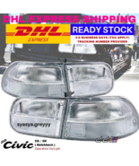 Clear White Rear Tail Light Lamp For Honda Civic 3Dr Hatchback EG6 EG 19... - $266.75 CAD