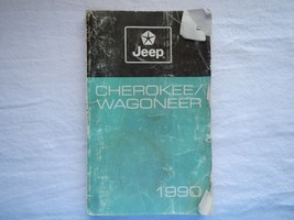 1990 90 Jeep Cherokee Wagoneer Operating instructions manual owner&#39;s mai... - $7.89