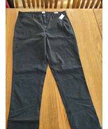 Gap Size 12 Tall Black Pants New - $96.56 CAD