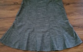 Harve B. Brand ~ Black w/White Accents ~ Poly/Cotton~ Women&#39;s Size 8 Skirt - $22.44