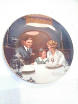 Norman Rockwell plate The Birthday Wish Light Campaign Series Knowles - £7.82 GBP
