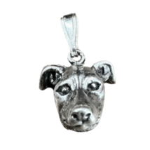 SS Greyhound Bark Beads Pendant - $68.00