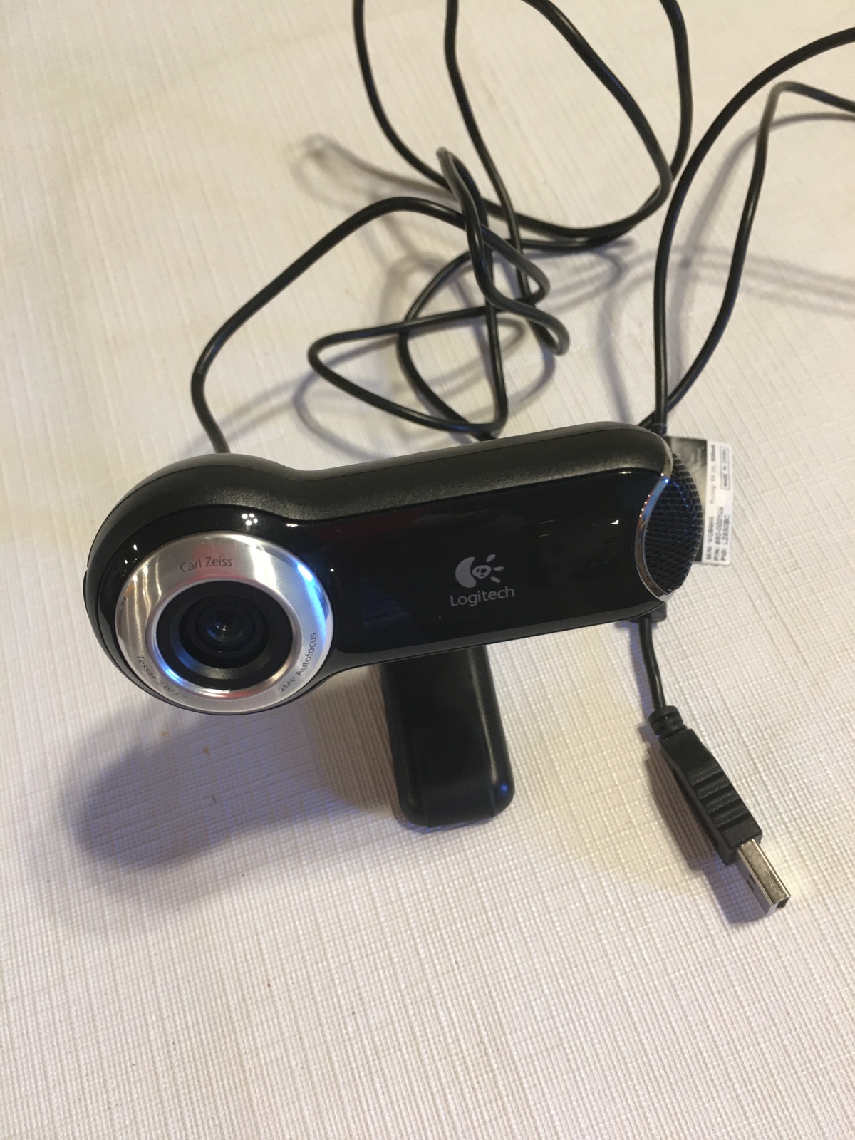 Logitech Webcam - Carl Zeiss