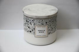 Bath &amp; Body Works White Barn Vanilla Birch Candle Large 3-Wick Limited Edition - £31.26 GBP