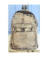 Vintage Pacific Connections Washout Acid Washed Denim Bag Purse Backpack... - $284.20 MXN