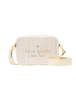 New Kate Spade Oh Snap Straw Camera Bag Meringue Multi - €87,20 EUR
