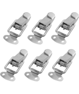 Spring Loaded Buckle Latch Stainless Steel Toggle Hasp Lock for Wooden C... - €9,22 EUR