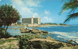 PR, San Juan, Caribe Hilton Hotel Motel Chrome PM 1955 Postcard  G18 - £3.86 GBP