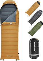 Kingcamp Down 650 Fill Power Ultralight Compact Portable Sleeping Bags For - £102.68 GBP