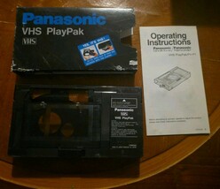 Panasonic PlayPak VHS-C to VHS Video Tape Adapter Motorized Converter VY... - €20,74 EUR