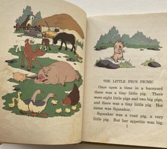 1939 Little Pig&#39;s Picnic &amp; Other Stories Margaret Wise Brown Walt Disney Studios - £7.00 GBP