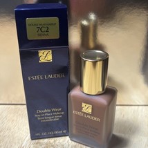 ESTEE LAUDER Double Wear 7C2 SIENNA Stay in Place Makeup Foundation  Box - £15.97 GBP