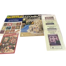 10 Vintage Quilting Books Patterns Magazines - $34.97